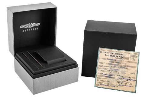 Zegarek Męski ZEPPELIN Graf Chronograph LZ 127 + BOX
