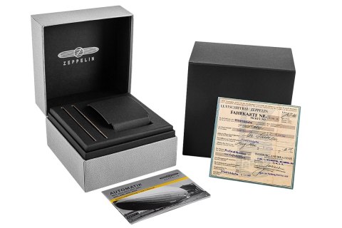 Zegarek Męski ZEPPELIN New Captain's Line Automatic 8664-2 + BOX