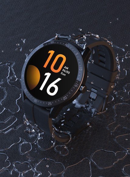 SMARTWATCH MĘSKI G. Rossi SW018-4 black/red (sg012d) WŁASNE TARCZE