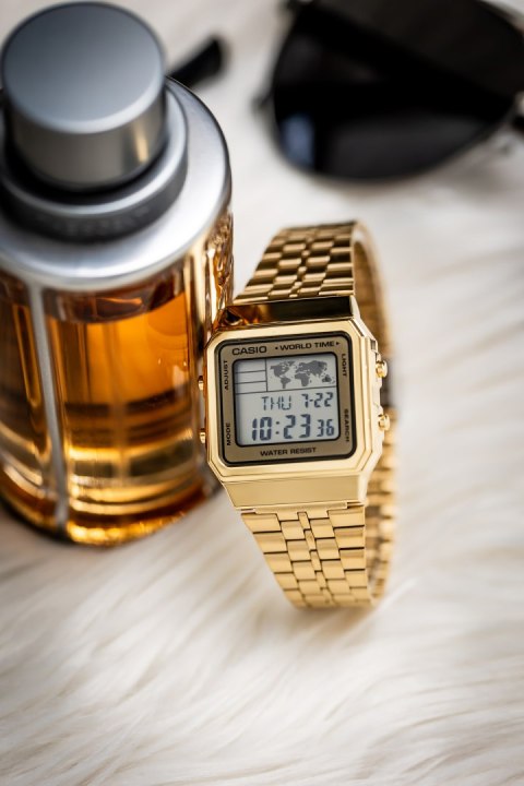 ZEGAREK MĘSKI CASIO VINTAGE A500WGA-9DF (zd158d) + BOX
