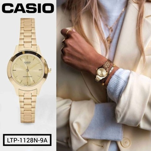 ZEGAREK DAMSKI CASIO LTP-1128N-9A (zd543a) + BOX