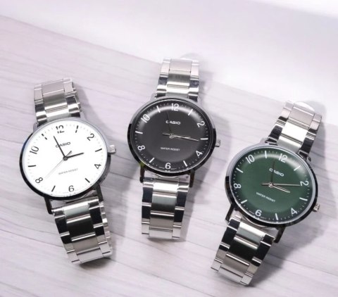 ZEGAREK MĘSKI CASIO MTP-VT03D-1B + BOX