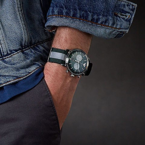 ZEGAREK MĘSKI EMPORIO ARMANI AR11221 - AVIATOR (zi019e)