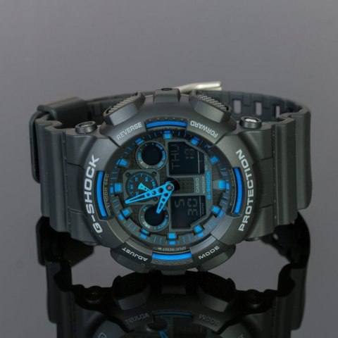 ZEGAREK MĘSKI CASIO G-SHOCK GA-100-1A2ER (zd135b) + BOX