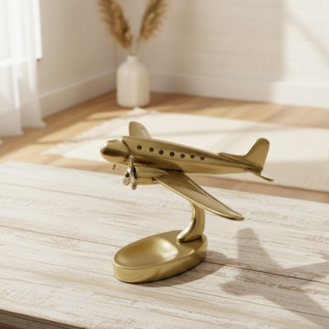 Duży metalowy model samolotu dwusilnikowego - 90549