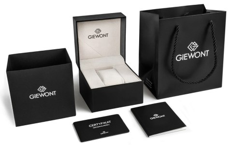 Zegarek Męski Giewont Chronograph Sapphire Złoto Niebieski GW6310-B5