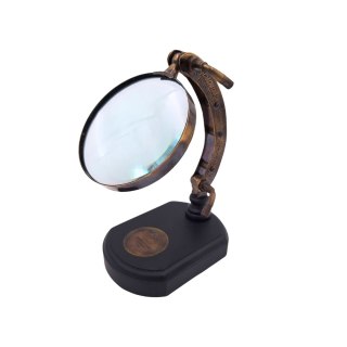 Lupa na drewnianej podstawie z możliwością regulacji - MFS312/4