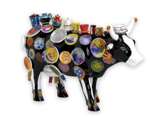 CowParade Houston 2001, The Moo Potter, autor: Meredith McCord.
