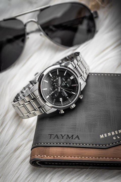 Zegarek Męski Casio MTP-E510D-1A1 + BOX