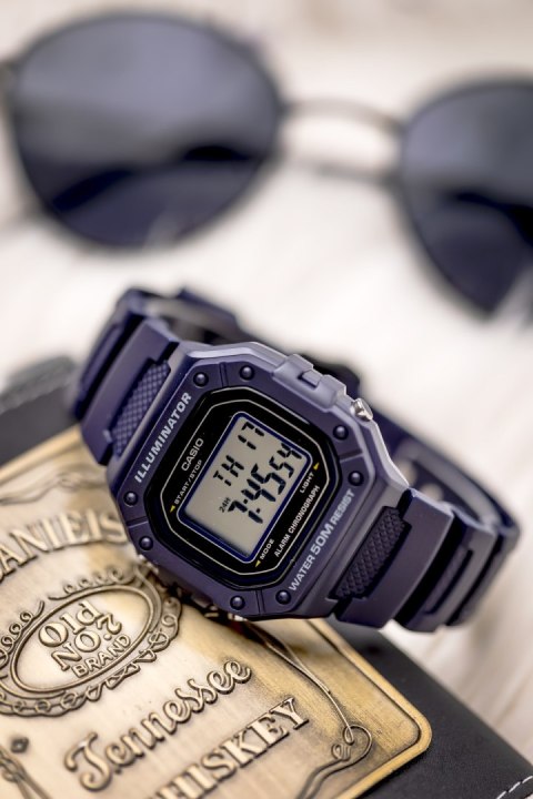 ZEGAREK MĘSKI CASIO W-218H-2A + BOX