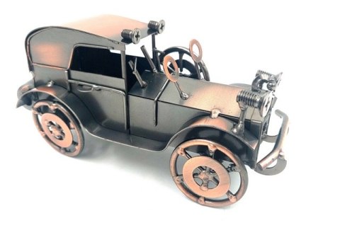 Metalowy Model Automobil Retro Samochód - Dekoracja Vintage - Q87