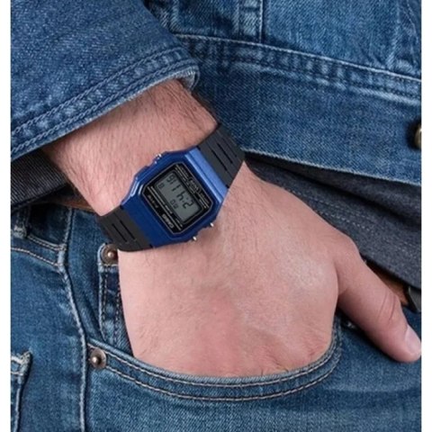 ZEGAREK MĘSKI CASIO F-91WM-2ADF (zd102e) + BOX