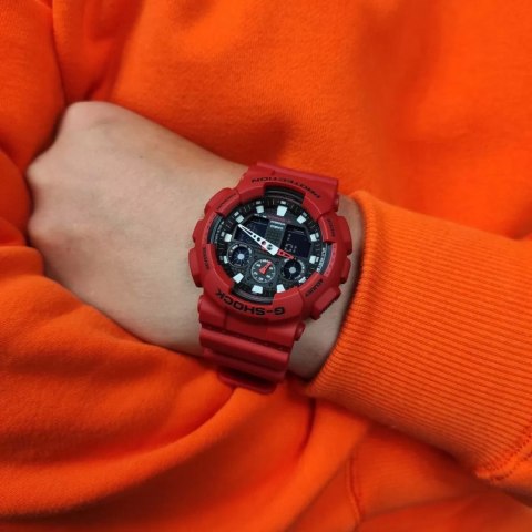 ZEGAREK MĘSKI CASIO G-SHOCK GA-100B-4AER (zd135d) + BOX