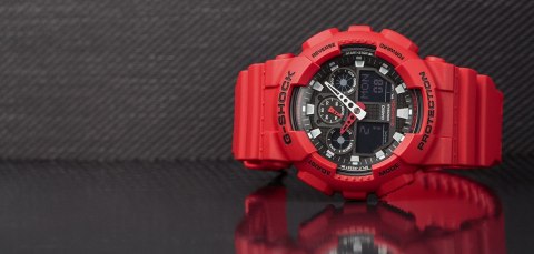 ZEGAREK MĘSKI CASIO G-SHOCK GA-100B-4AER (zd135d) + BOX