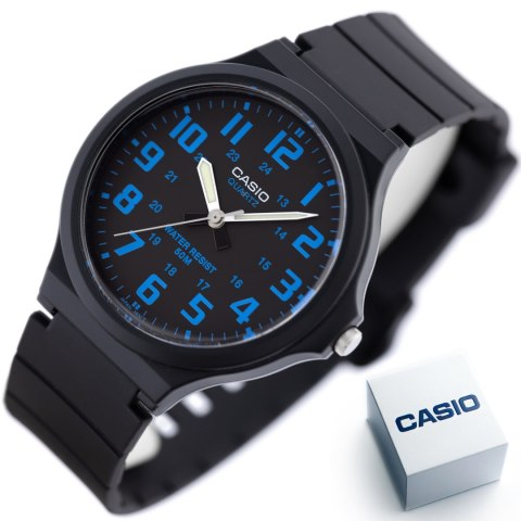 ZEGAREK MĘSKI CASIO MW-240-2B (zd166d) - KLASYKA + BOX