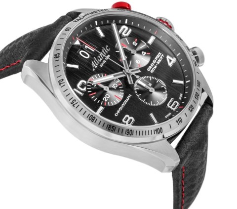 Zegarek Męski Atlantic Grand Prix Chrono 55463.41.65 + BOX