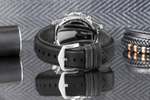 Zegarek Męski FOSSIL Grant Leather FS4812 + BOX
