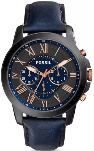 Zegarek Męski FOSSIL Grant Leather FS5061 + BOX