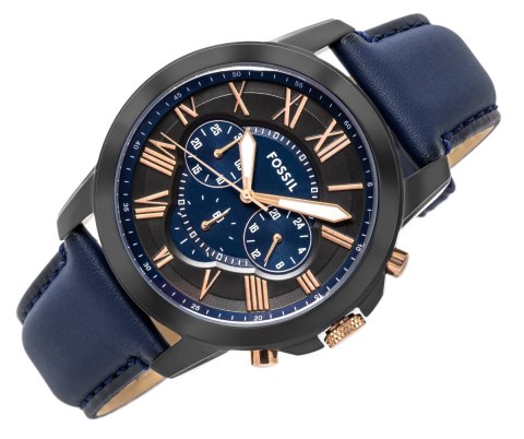Zegarek Męski FOSSIL Grant Leather FS5061 + BOX