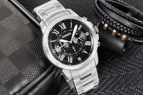 Zegarek Męski FOSSIL Grant Multifunction FS4736 + BOX