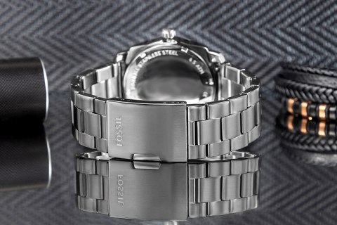 Zegarek Męski FOSSIL Machine Iron Grey FS4774 + BOX
