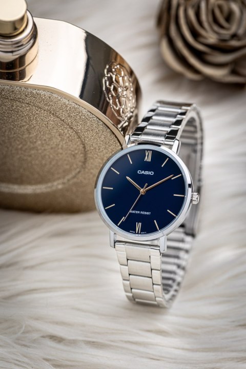 ZEGAREK DAMSKI CASIO LTP-VT01D-2B + BOX
