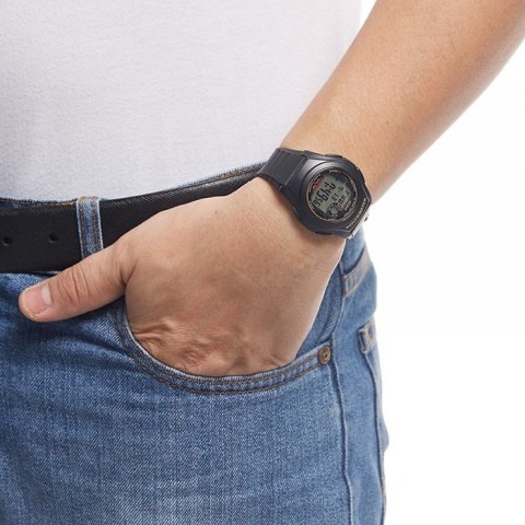 ZEGAREK MĘSKI CASIO F-200W-9ADF (zd151d) + BOX