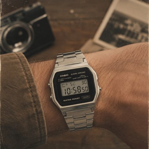 Zegarek Męski Casio Collection A158WEA-1EF VINTAGE RETRO + BOX
