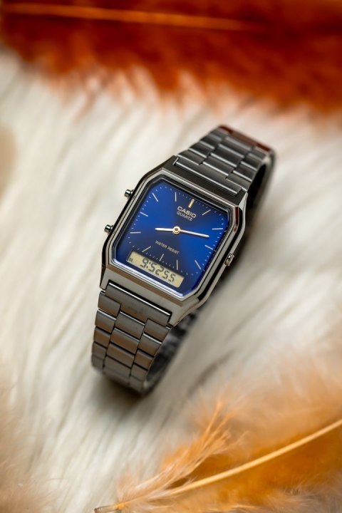 ZEGAREK UNISEX CASIO Vintage AQ-230GG-2A + BOX