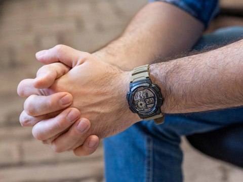 ZEGAREK MĘSKI CASIO AE-1000W-5AVEF (zd073i) - WORLD TIME + BOX