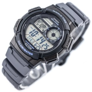 ZEGAREK MĘSKI CASIO AE-1000W-8AVEF (zd073j) - WORLD TIME + BOX