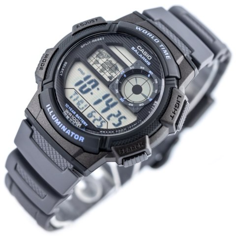 ZEGAREK MĘSKI CASIO AE-1000W-8AVEF (zd073j) - WORLD TIME + BOX