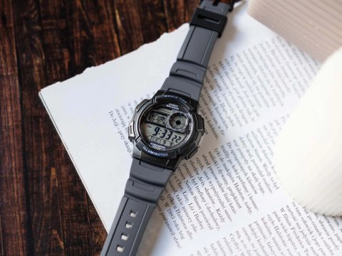 ZEGAREK MĘSKI CASIO AE-1000W-8AVEF (zd073j) - WORLD TIME + BOX