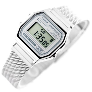 ZEGAREK MĘSKI CASIO A158WEM-7DF (zd093e) - KLASYKA + BOX