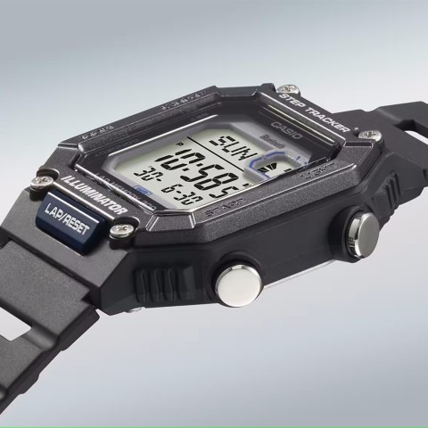 ZEGAREK MĘSKI CASIO Digital Moonphase WS-B1000-1AVDF + BOX