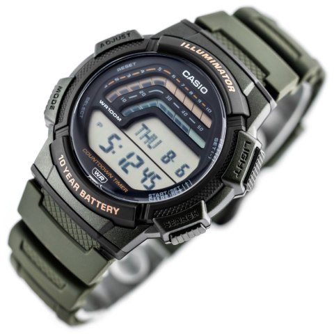 ZEGAREK MĘSKI CASIO WS-1800-3AVDF + BOX